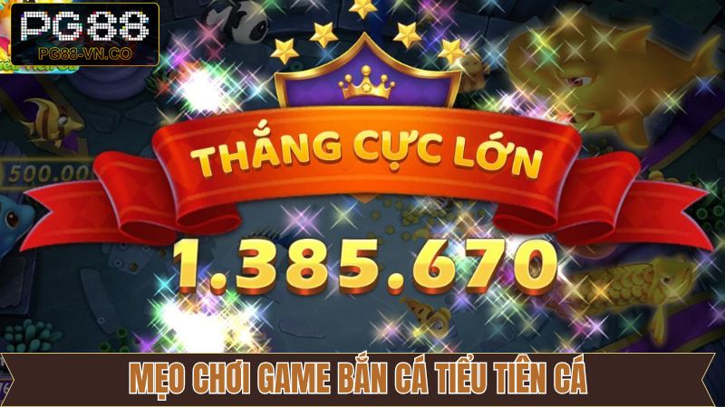 Bắn Cá Tiểu Tiên Cá - Khám Phá Đại Dương Cổ Tích Tại PG88 4 Chiến thuật chơi tiểu tiên cá hợp lý