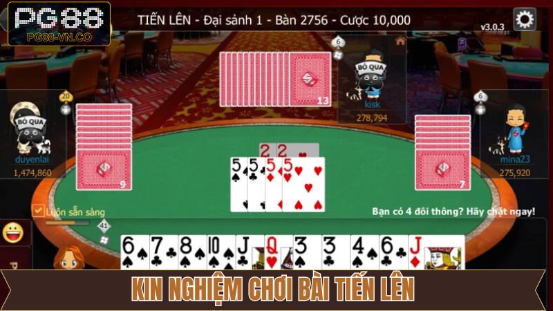Bài Tiến Lên - Trải Nghiệm Chinh Phục Tựa Game Tại PG88 4 Mẹo chinh phục chiến thắng hiệu quả bậc nhất